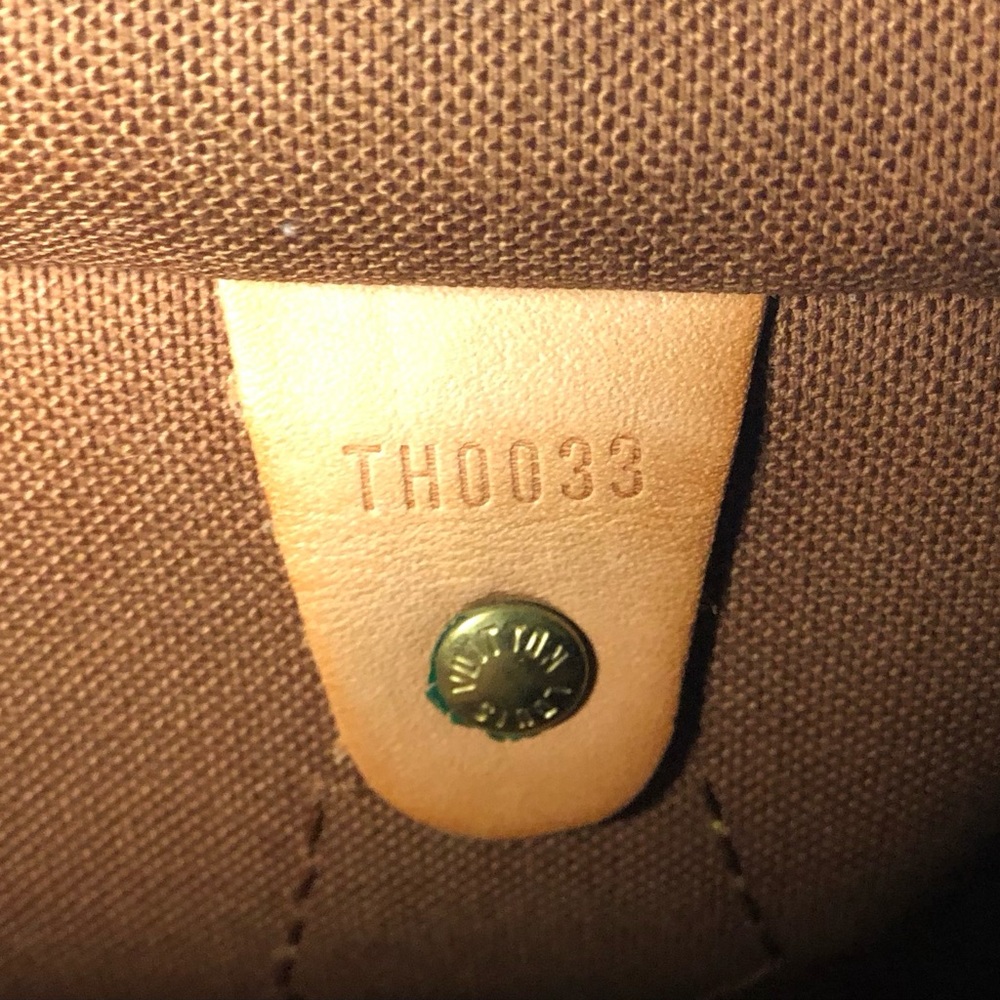 Louis Vuitton Authentic Speedy 35;Date Code(Th003… - image 5